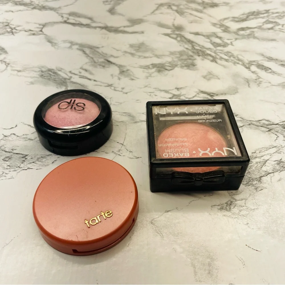 Tarte NYXX dls Blush set of three - Warm Peach and Soft Pink